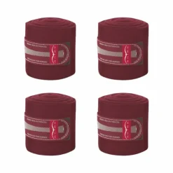 Animo Italia - Bandes de polo Wils prune (x4) Best