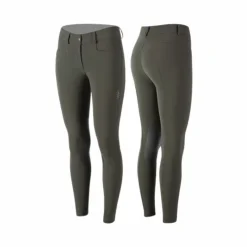 Best Animo Italia - Pantalon d'équitation femme Nule kaki Vert