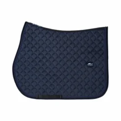 Anna Scarpati - Tapis de selle Queto 27 velours Marine