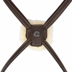 Discount Antarès Sellier - Bridon Signature muserolle croisée têtière anatomique marron Havane