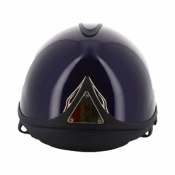 Antarès Sellier - Casque premium vernis bleu/ bleu Clearance