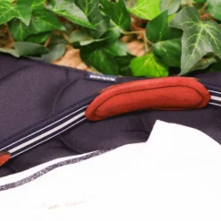 Antarès Sellier - Licol en cuir Stressless grainé havane / marine Outlet