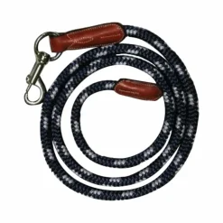 Antarès Sellier - Longe cuir et corde havane / marine Marron Hot