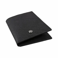 Antarès Sellier - Porte passeport cuir Noir Outlet