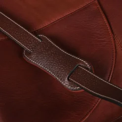 Antarès Sellier - Sac besace Milano Chesnut Marron