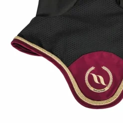 Back On Track - Bonnet pour cheval Night / rouge Noir New
