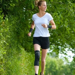 Sale Back On Track - Genouillère avec scratch Noir