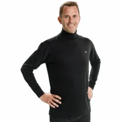 Hot Back On Track - Pull col roulé homme Noir