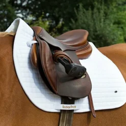 Hot Back On Track - Tapis de selle N°1 Jumping Blanc