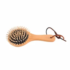 Outlet Borstiq Farm - Brosse à crins ronde Beige