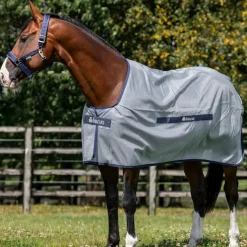 Online Bucas - Couverture anti-mouches Buzz-Off Classic Bleu