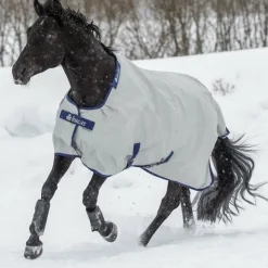 New Bucas - Couverture d'extérieur Power Turnout Light Big Neck sliver 0g Gris