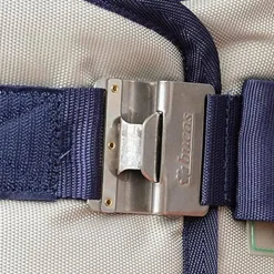 New Bucas - Couverture d'extérieur Power Turnout Light Big Neck sliver 0g Gris