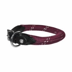Canter - Collier pour chien en corde / bordeaux Noir Online