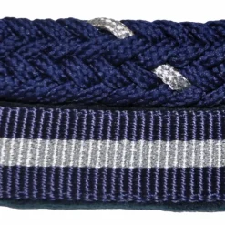 Canter - Licol et longe nylon / argent Marine Sale