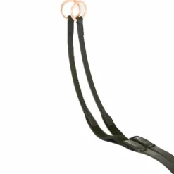 Hot Canter - Martingale élastique à anneaux Noir