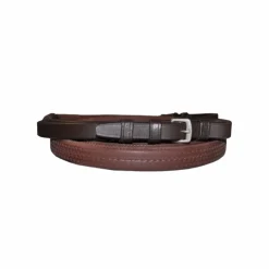 Canter - Rênes de cheval caoutchouc 12mm Marron Online