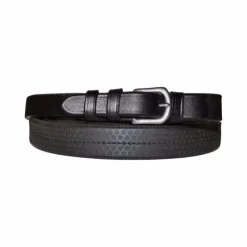 Online Canter - Rênes de cheval caoutchouc 19mm Noir