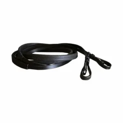 Canter - Rênes de cheval caoutchouc 14mm Noir
