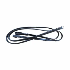 Canter - Rênes de cheval Howlett caoutchouc Noir Outlet