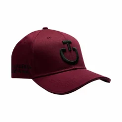 Discount Cavalleria Toscana - Casquette unisexe CT Baseball / noir Bordeaux