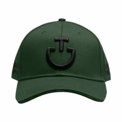 Cavalleria Toscana - Casquette unisexe CT Baseball jungle green/ noir Vert Best