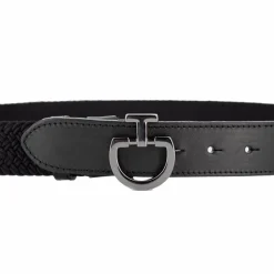 Cavalleria Toscana - Ceinture femme élastique Noir Sale