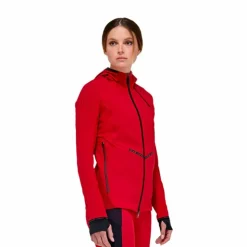 Cavalleria Toscana - Coupe-vent softshell femme coquelicot Rouge Outlet