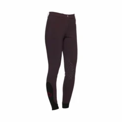 Discount Cavalleria Toscana - Pantalon d'équitation enfant unisexe Logo CT myrtille Violet