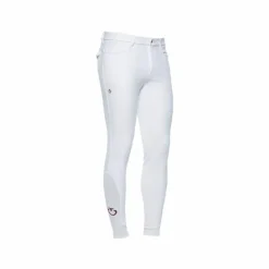 Clearance Cavalleria Toscana - Pantalon d'équitation homme Blanc