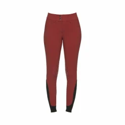 Cavalleria Toscana - Pantalon d'équitation femme Americain taille haute sunset dream Orange Discount