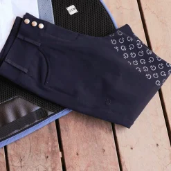 Cavalleria Toscana - Pantalon d'équitation femme taille haute full grip Marine