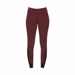 Sale Cavalleria Toscana - Pantalon d'équitation femme Americain taille haute Bordeaux