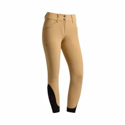 Cavalleria Toscana - Pantalon d'équitation femme Americain taille haute tan Beige Discount