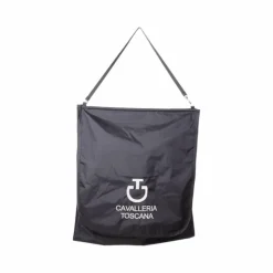 Online Cavalleria Toscana - Sac à bandes imperméable noir logo blanc