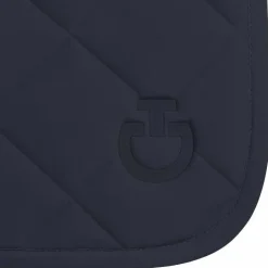 Cavalleria Toscana - Tapis de selle Diamond Quilted Jersey full Marine