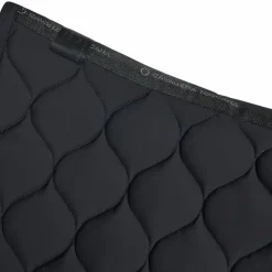 Cavalleria Toscana - Tapis de selle New Circular Quilted Jersey / cuivre Noir Hot