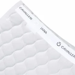 Cavalleria Toscana - Tapis de selle Circular Quilted light grey Gris Discount