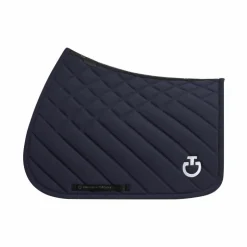 Cavalleria Toscana - Tapis de selle Diamonds and Lines Marine Outlet