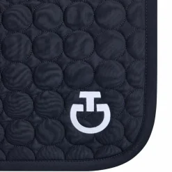 Cavalleria Toscana - Tapis de selle Circle Quilted Marine Clearance
