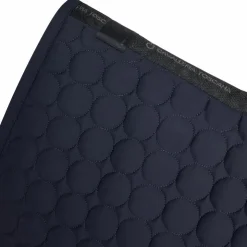 Cavalleria Toscana - Tapis de selle Circle Quilted Marine Clearance