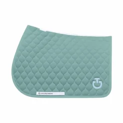 Online Cavalleria Toscana - Tapis de selle Circular Quilted mint green Vert