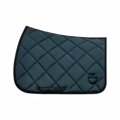 Cavalleria Toscana - Tapis de selle Diamond Quilted Jersey anthracite Gris Hot