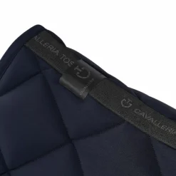 Clearance Cavalleria Toscana - Tapis de selle diamond Quilted Bleu Marine
