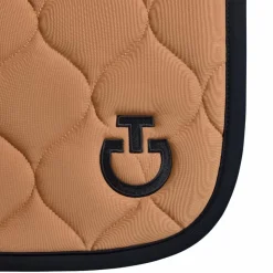New Cavalleria Toscana - Tapis de selle New Circular Quilted Jersey caramel Marron