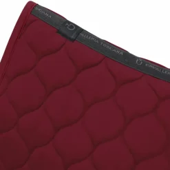 Best Cavalleria Toscana - Tapis de selle New Circular Quilted Jersey Bordeaux