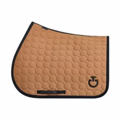 Online Cavalleria Toscana - Tapis de selle Circle Quilted caramel Marron