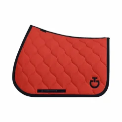 Cavalleria Toscana - Tapis de selle New Circular Quilted Jersey sunset dream Orange