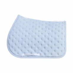 Cavalleria Toscana - Tapis de selle Embrodery Quilted sky blue Bleu