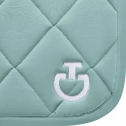Cavalleria Toscana - Tapis de selle Diamond Quilted Jersey mint green Vert Sale